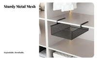 Under-Shelf Sliding Drawer tooltoolwithslide-out tools Installation Cabinet Organizer Stackable