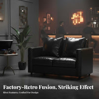 groovedTufted Fanrear Settee Retro Design Booth Seating space-saving Footprint Scalloped outline for Interior Designers, Lounge