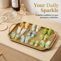 10 Butterfly for Women, Double Accessories Handmade for Daily Wear and Parties, Children Barrettes