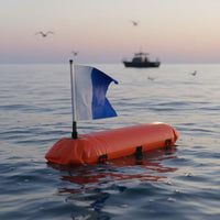Inflatable Torpedo Buoy PVC Torpedo Dive Buoy Heavy-Duty for Sea