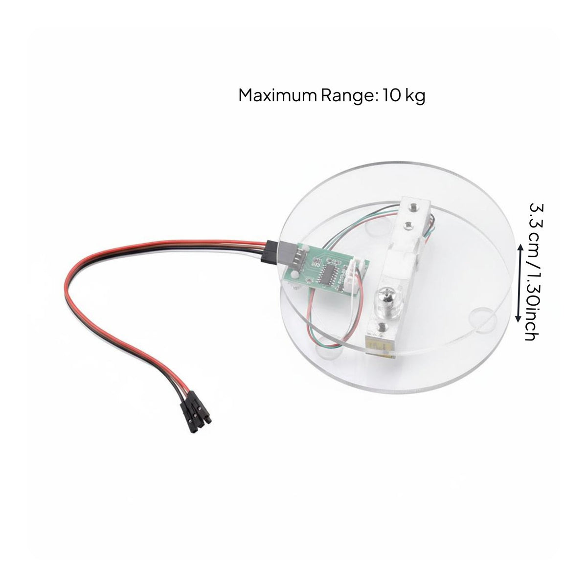 HX711 Weighing Sensor Kit 24 AD Converter Load Cell Sensor Module for Laboratory