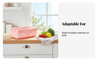 Woven Storage Basket adaptable Rectangular Wovenand design container Stackable