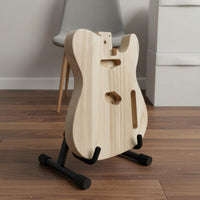 Paintable T-Style Design Guitar Body Wooden Instrument Parts for Repair