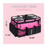 Wearable Extra-Large Cleaning Storage Bag with Adjustable Shoulder Strap
