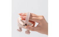 Stress Relief Red Light Treatment Head Massager Portable Electric Head Massager Rechargeable Handheld Scalp Stimulator Single-Button Control for Pets