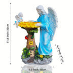 Solar Garden Resin Sculpture Decoration