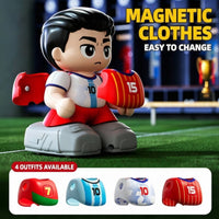 Electronic Soccer Robot Board Game Set Fast-Paced for Families