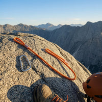 Climbing Lanyard with Adjuster High Strength Adjustable Lightweight Positioning Lanyard for Climbers, Arborists, Elevated Work