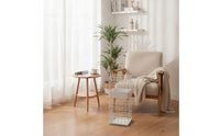 Umbrella Stand with Water-Catching Tray Square Umbrella Storage Container Wire