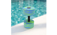 Water Dumbbell with Foam Weights Soft Aquatic Exercise Dumbbells Easy-Grip Pool Resistance Bar for Swimmers, Fitness Enthusiasts, Rehabilitation