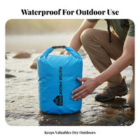 Waterproof Dry Bag Floats on Water Outdoor Adventure Bag Roll-Watertight Seal Waterproof Backpack Sack for Kayakers, Tourists, Rafting, Kayaking