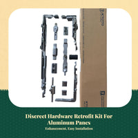 Tilt-turn aluminum casement hardware