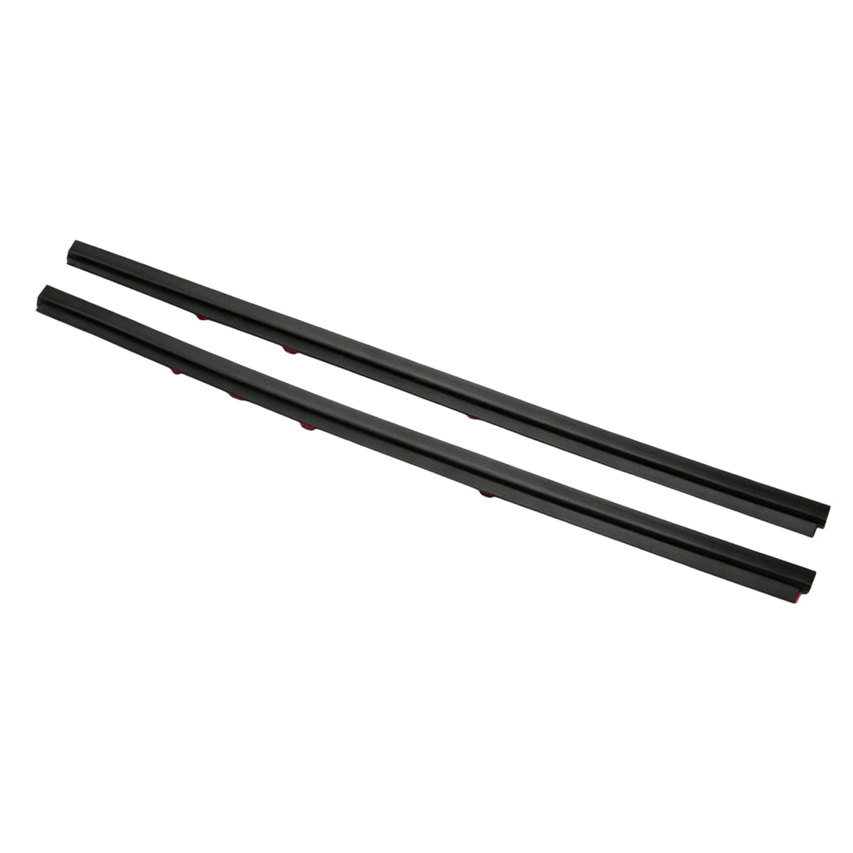 Molded Rear Side Window Trim Waterproof Rear Window Seal Strip Moisture-Resistant Weather Stripping Flexible for Car Repair