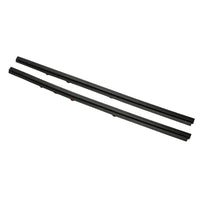 Molded Rear Side Window Trim Waterproof Rear Window Seal Strip Moisture-Resistant Weather Stripping Flexible for Car Repair
