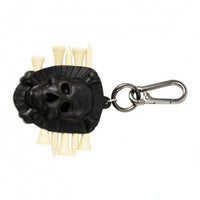 Wooden Tees Included Golf Tee Clip Swivel Snap Hook Golf Tee Holder Clear Plastic Clips Sports Accessory Molded Body for Golfers