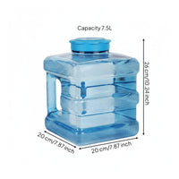 Food-Grade Material Water Dispenser Bottle Reusable Large Capacity Water Carrier Leak-Proof for Campers, Home Use, Outdoor, Camping