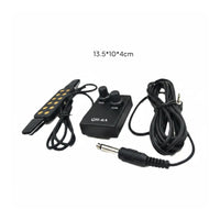 Acoustic Guitar Pickup Plug and Play Soundhole Guitar Pickup Volume Control Musical Equipment for Stage, Practice