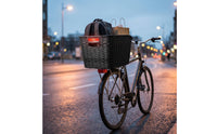 Rear Bike Basket Thickened Rear Bike Basket Rigid for Students, Daily Commute