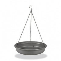 Hanging Bird Bath Outdoor Hanging Bird Bath with Chain Easy to Clean for Patio