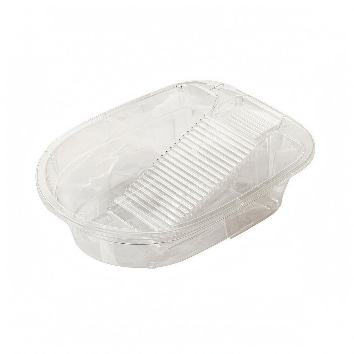 Washboard Basin Open-Top Hand Washing Basin Rounded Rectangular
