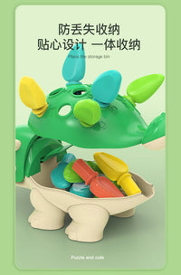 Dinosaur Fine Motor Toy for Toddlers - Hand-Eye Coordination Training