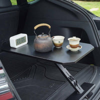 Portable Car Table Quick Install Folding Trunk Table Easy to Clean Outdoor Gear for Barbecue