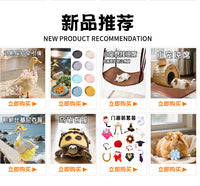 Hamster Mini Bathtub with Shower Head, Sand Bath Basin for Hamsters, Cute Bathtub