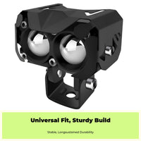 Waterproof LED spotlight for e-bikes