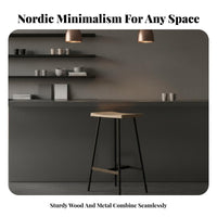 Saddle Seat High Stool Nordic and design Saddle Seat pub-stool for Counter, home dwellers
