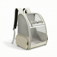 Pet Carrier Backpack Foldable Pet Backpack Padded Bag for Travel, Veterinarian Visits