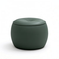 Round Ottoman Comfortable Footrest Multifunctional for Entryway