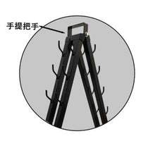Cast Iron Dumbbell Rack for Men and Women, Multi-functional Fitness Equipment for Home