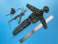 1/6兵人 BBI 现代英军 士兵 丛林 衣服 裤子 帽子 背带 腰包 模型