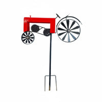 Wind Ornament Rotatable Wheels Metal Weather Resistant Outdoor Decoration for Gardeners