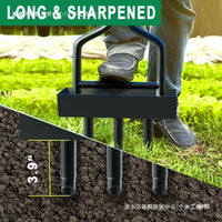 Adjustable Manual Soil Digger and Lawn Aerator