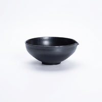 Ceramic Noodle Bowl, 8.3-inch Matte Beige Deep Plate