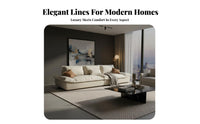Sailboat Design Sofa Modern Minimalist aesthetic Couch abrasion-resistantResistant Living Room Seating for Cat Owners, Entertainers, Lounge Area, Apartment, Home