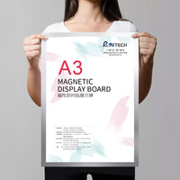 Magnetic PVC Frosted Transparent Self-Adhesive Poster Frame Certificate Protector Business License Photo Frame