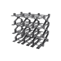 Matte Display Rack with Wheel Blocks Space-Saving Model Car Display Organizer Compact Toy Car Garage Sturdy for Collectors