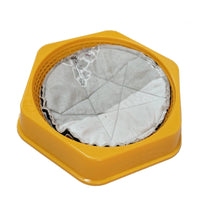 Hexagonal Pigeon Nest with Pad Plastic Nest Bowl with Pad Comfortable Pigeon Nesting Bowl Washable for Breeding Cages