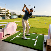 golf hitting mat