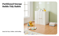 Changing Table storage unit Multi-Functional Storage Cabinet Large Capacity for children