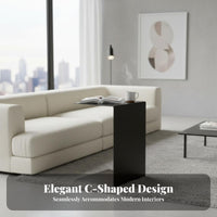 C-Shaped Stand Movable C-Shaped over-Couch Table Space-Saving for Small Areas