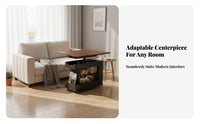 Adjustable C-Shaped Table Space Saving Household Furniture Mobile Design Multi-Purpose for Students, Remote Workers, Home Office