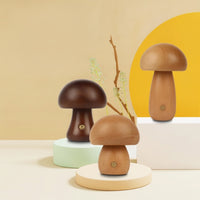 Tabletop Fungus Night Light Ambient Fungus Lamp Cute Cordless Lamp Minimalist for Nursery