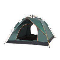Automatic Pop-Up Camping Tent for Outdoor Beach & Picnic, Sun Protection, 3-4 Person