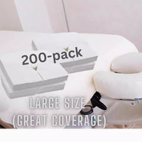 Disposable Face Rest Covers for Beauty Salon Massage Bed