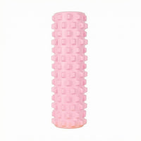 Ridged Ridged Foam Roller Cylindrical Hollow Foam Roller Rounded Ends Target Tight Muscles for Stretching