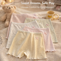 Girls Knickers Breathable Pants for Ages 7-13, Treatment for School and Active Wear, Comfortable Fit Shorts