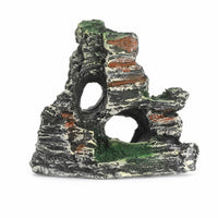Aquatic Tank Rockscape Saltwater Hideout Realistic for Terrarium